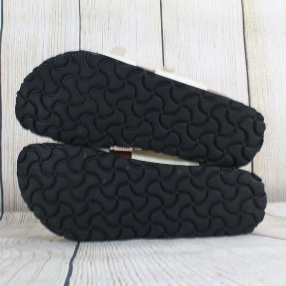 BIRKENSTOCK Birkis Two Strap Slide Sandals Size 7 - Picture 9 of 9